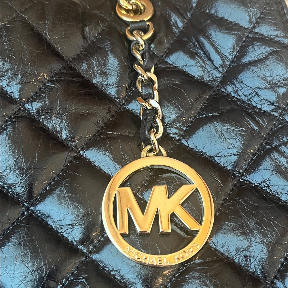 Michael Kors Quilted Leather Handbag - Picture 14 of 16